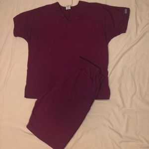 Maroon Scrubs